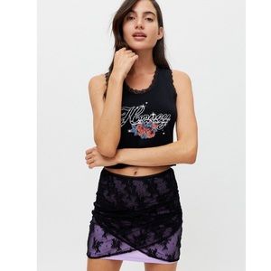 UO Jamie Lace Mini Skirt